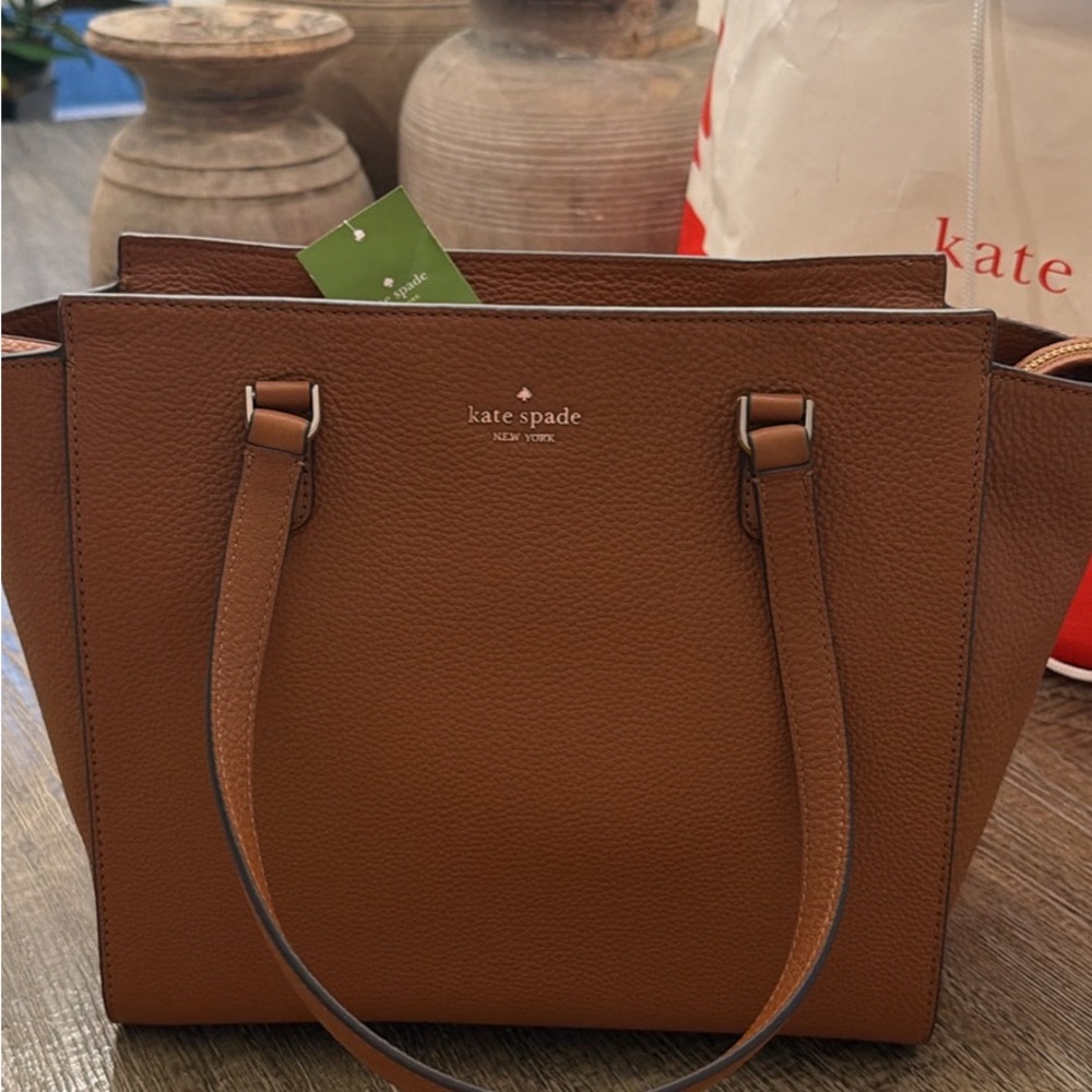 Kate Spade Jackson medium  Tan Leather Tote